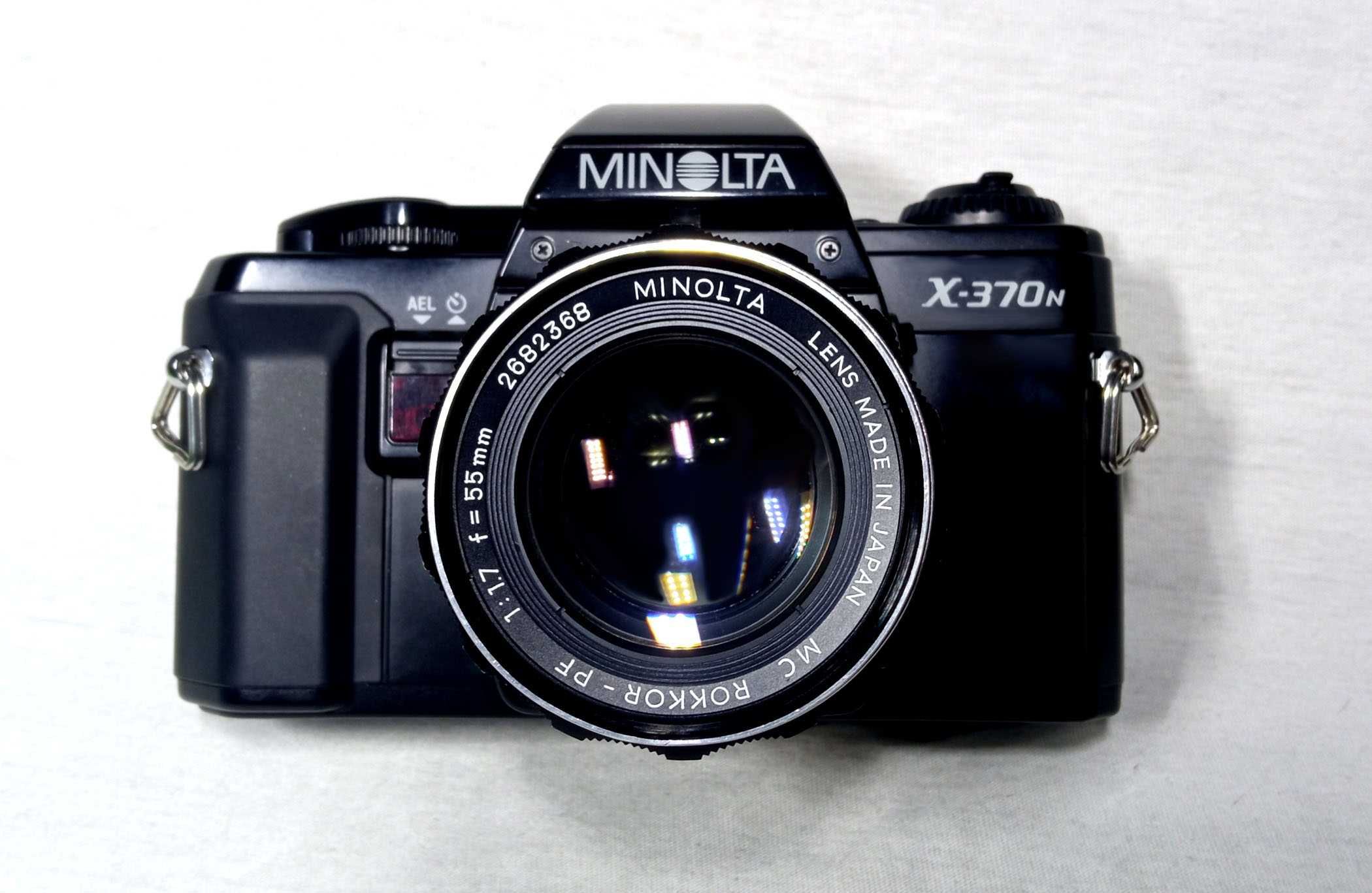Плівковий Minolta X-370n MC Rokkor 55mm 1.7 300 700