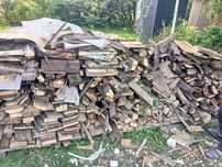 Продам дрова з розборки будинку також залишок вугілля.