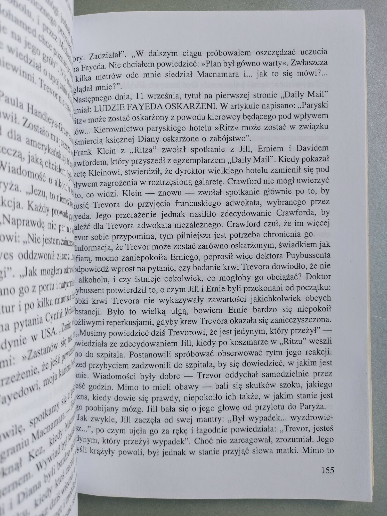 Opowieść ochroniarza - Diana, wypadek i ten jedyny, który przeżył