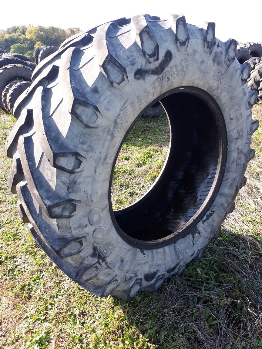 Ładna opona wzmocniona TRELLEBORG TM800  650/65 R - 38 (157D) 3.5bar