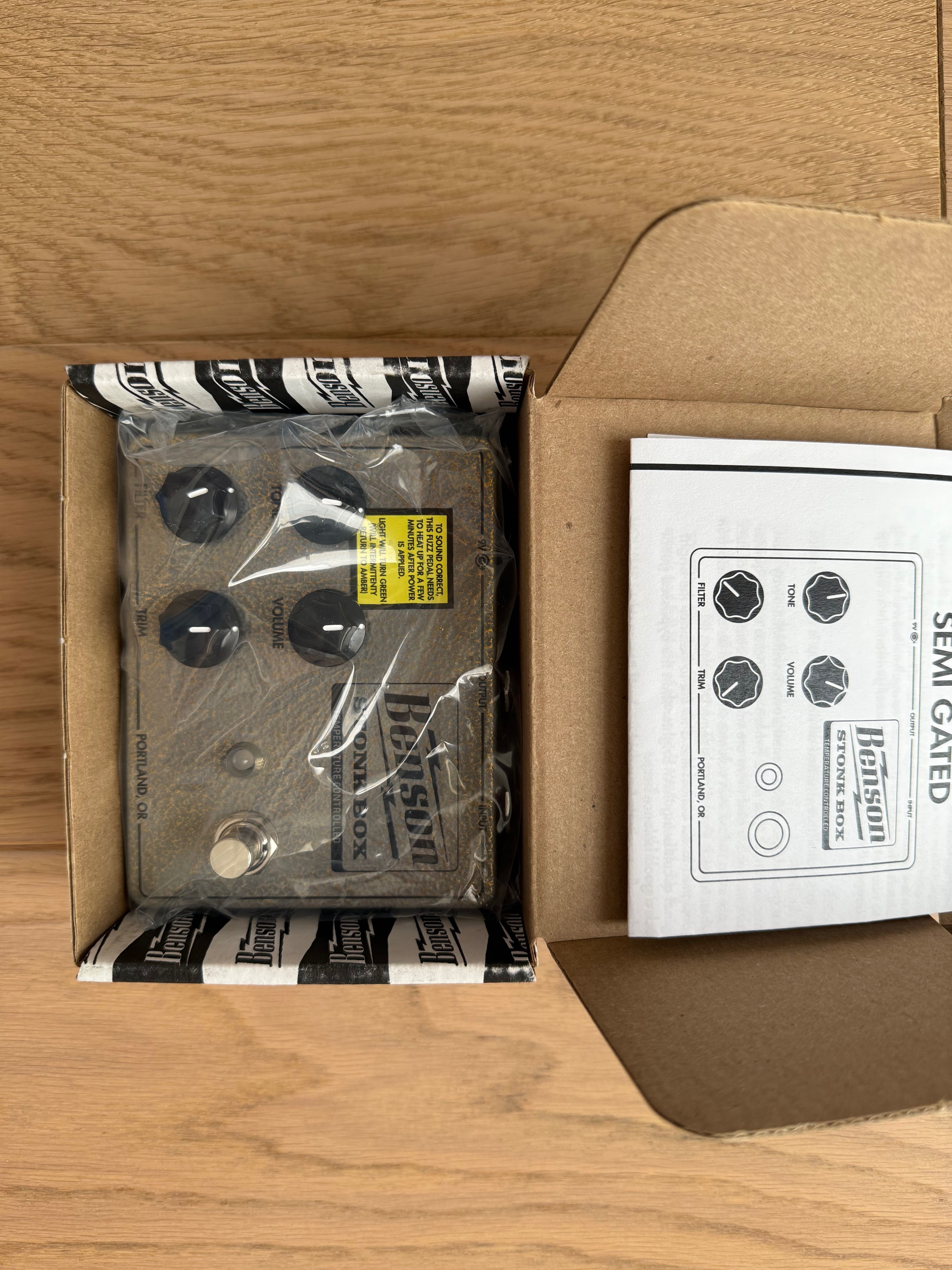 Benson Stonk Box Fuzz NOWY