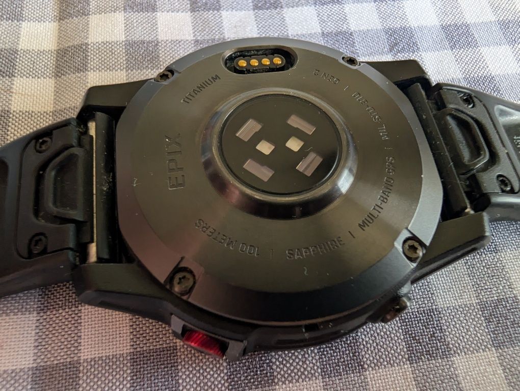 Gwarancja Garmin epix 2 sapphire 47mm zadbany, paski
