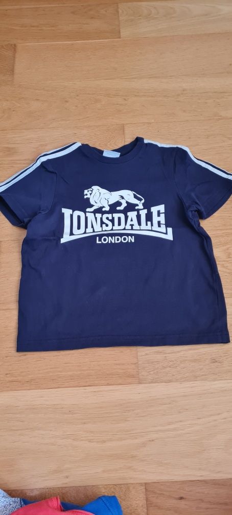 Koszulki t-shirt na 122-128 cm, 7-8 lat, Lonsdale, Adidas, inne