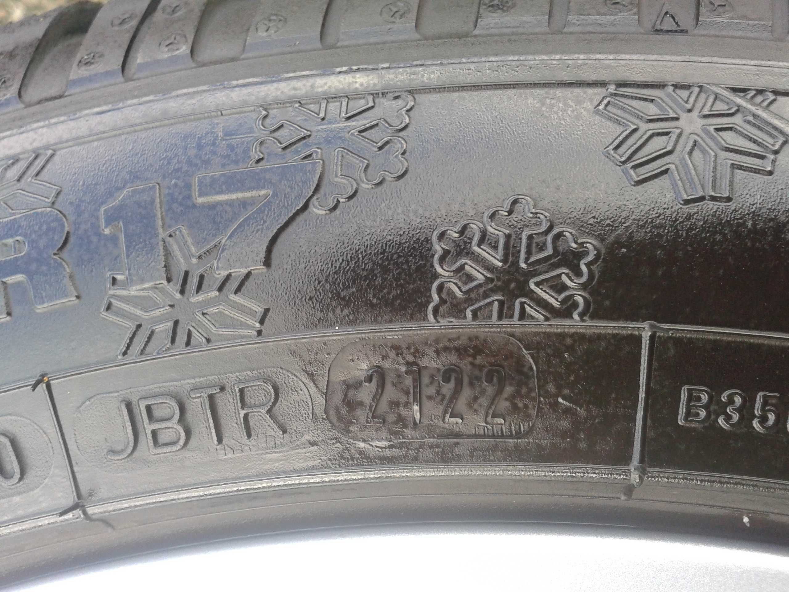 oryginalne r17 kola audi a4 a5 b8 b9 s-line dunlop 2022rok mielec 225