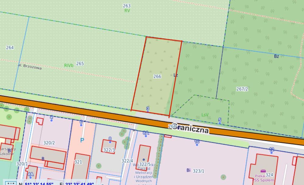 Działka przemysłowa inwestycyjna WŁODAWA woj. lubelskie