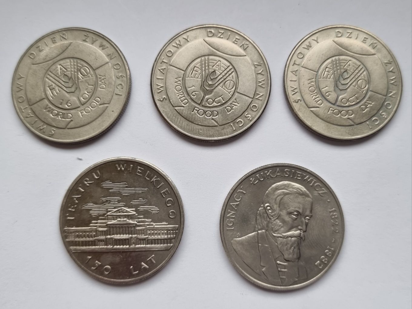 21 monet 50 zł polskie kolekcja PRL