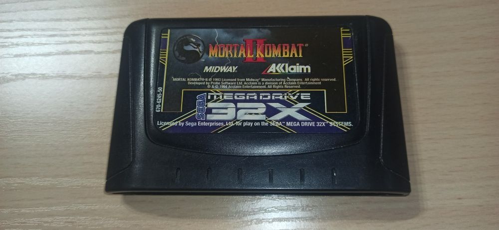 Gra Sega Mega Drive 32x PAL Mortal Kombat II 2 w Bardzo dobrym stanie