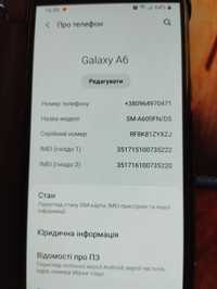 Телефон Samsung Galaxy A6