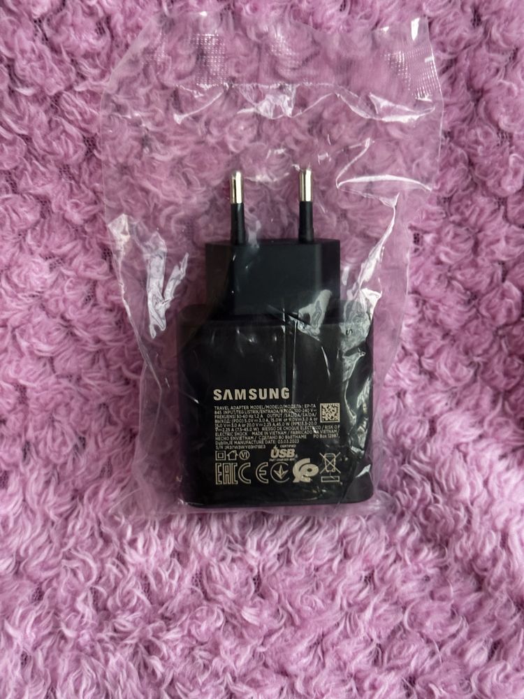 Samsung Ładowarka Szybkie Ładowanie 45w Kabel typ-C wysyłka24h