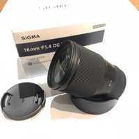 Sigma 16mm F1.4 DC DN bagnet Fujifilm X