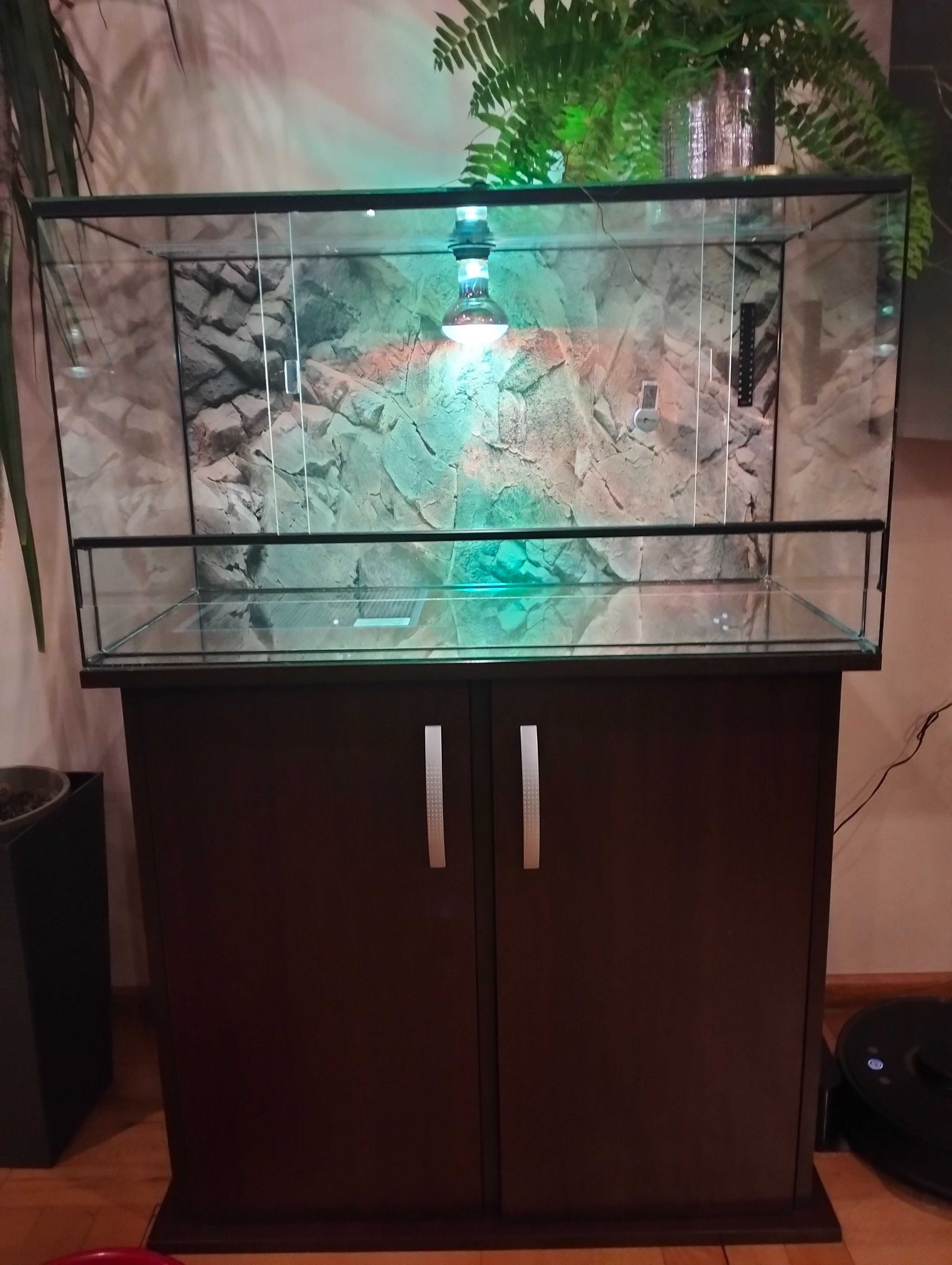 Terrarium z szafką