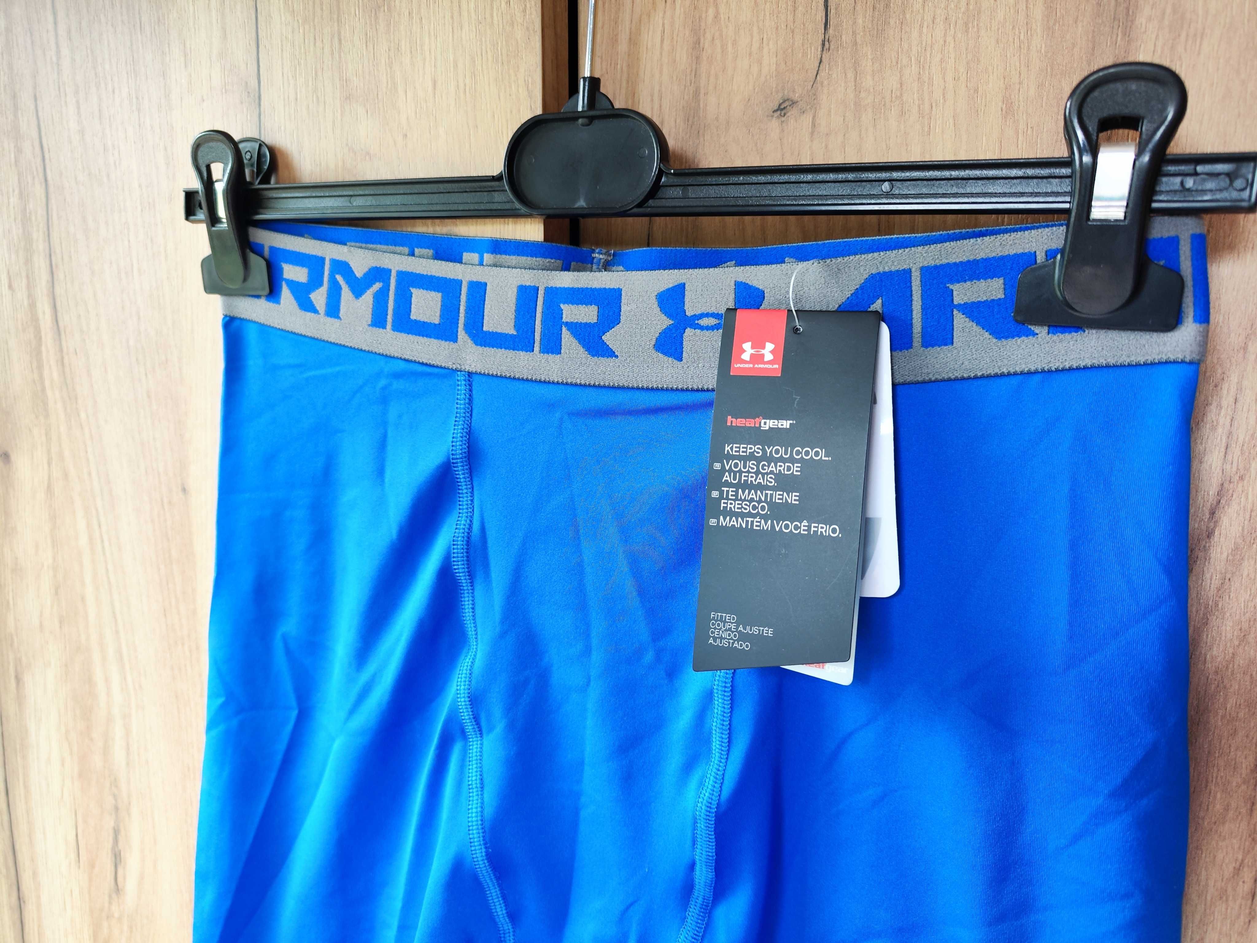 Szorty funkcyjne chłopięce Under Armour, rozmiar 160 cm, nowe z metką.