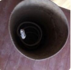 Бочка металева зі спіраллю спіраль ємність пристрій