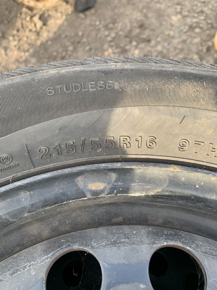 Koła opony zimowe 5x112 16” 215/55/16 Sharan Alhambra Passat A4