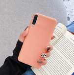 Etui Do Samsung A70 Silikon Kolor Soft Case Różowy