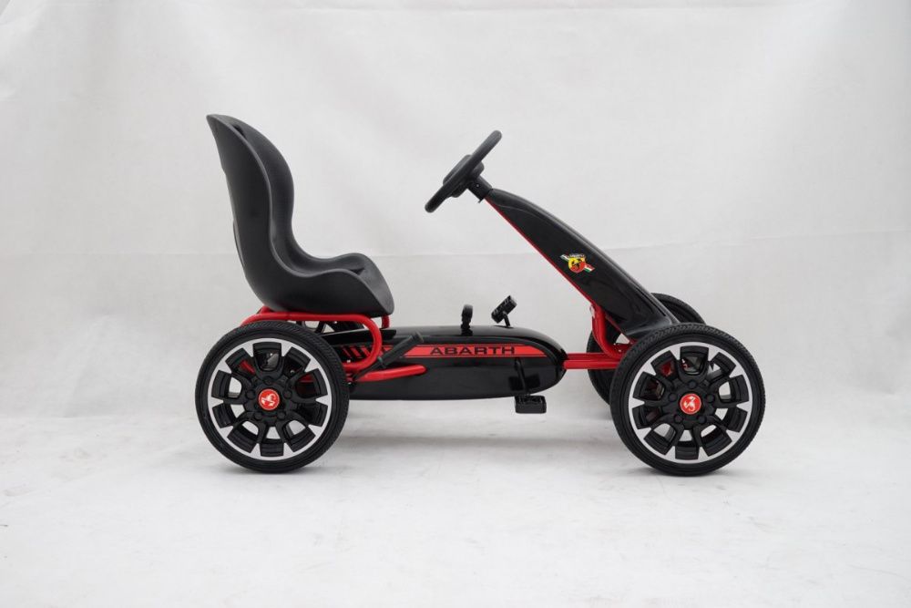 Gokart Na pedały ABARTH LICENCJA MIĘKKIE Koła EVA # Zobacz