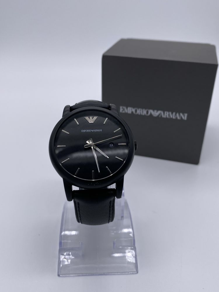 Oryginalny Zegarek męski EMPORIO ARMANI AR1973 Czarny klasyczny