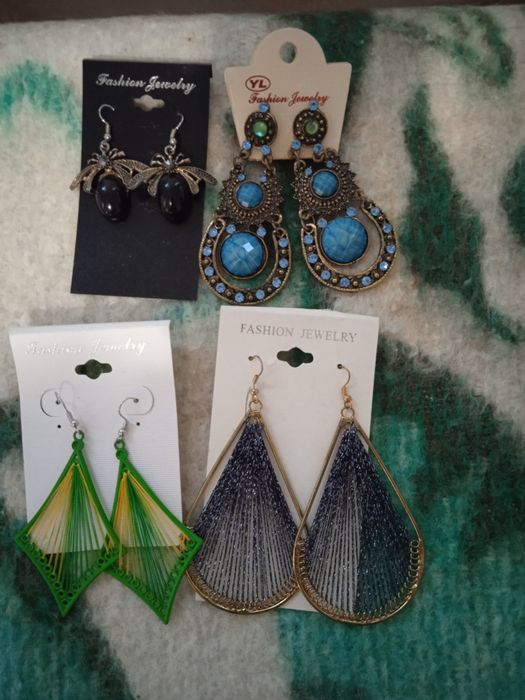 Новые серьги 6 пар от 35грн