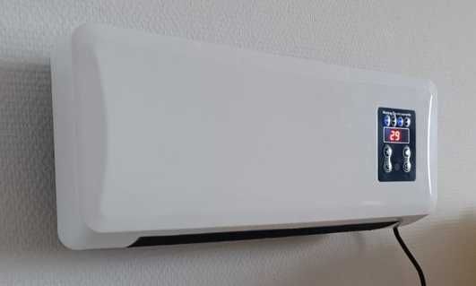 обогреватель настенный кондиционер 2 в 1 + пульт тепловентилятор дуйка