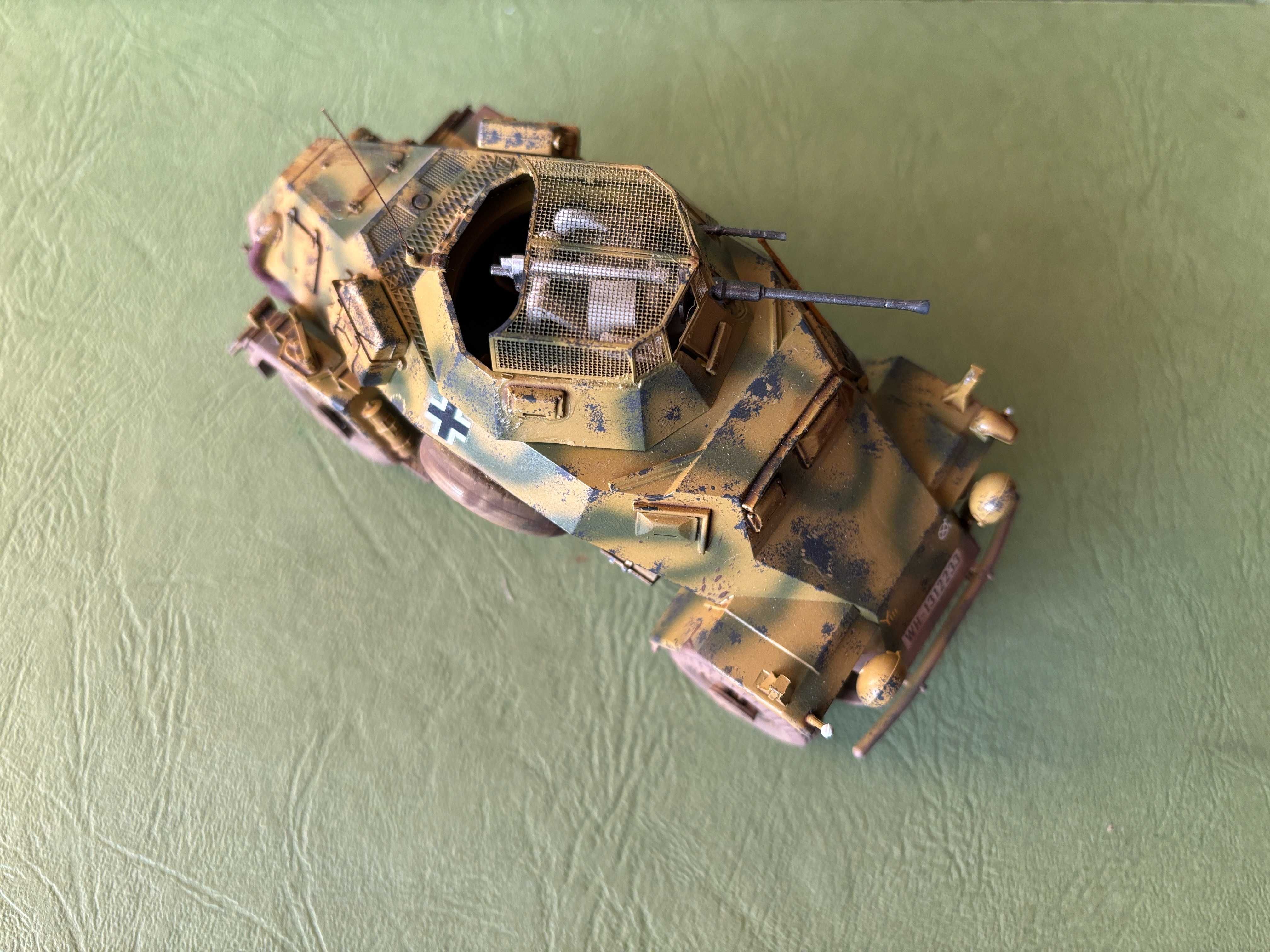 Sd 222 /43 - Model kolekcjonerski w skali 1/35