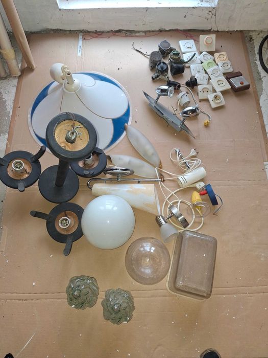 Lampy i klosze vintage SUPER CENA!