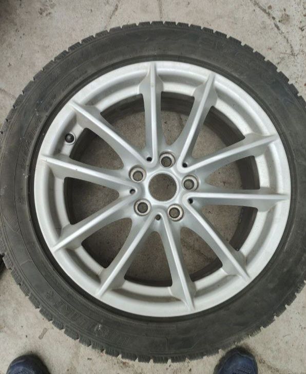 Felgi aluminiowe R17 5x112 Opony zimowe