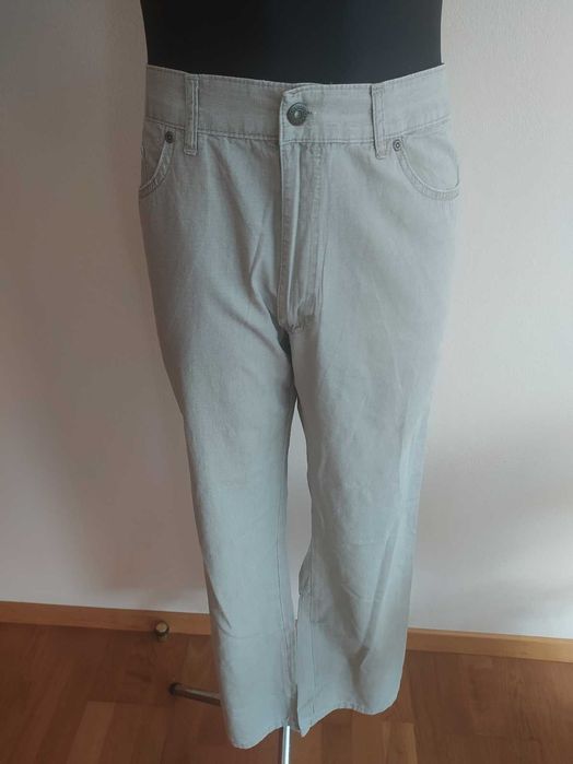 Spodnie letnie nowe lniane