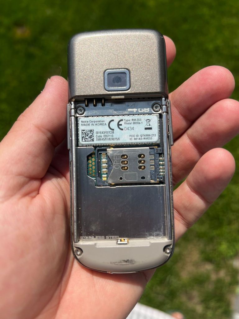 Nokia 8800 carbon RM-233 bez blokad ładny stan 100% sprawna