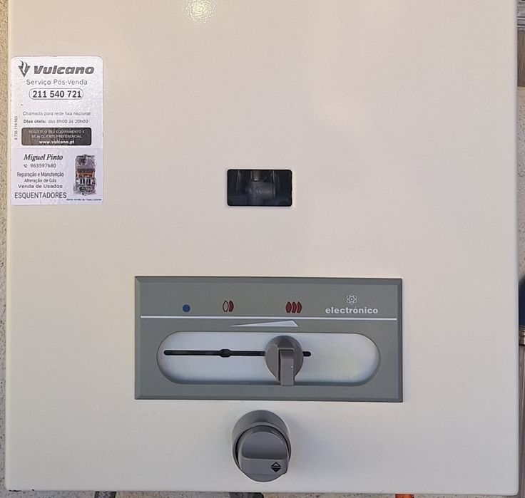 Esquentador Vulcano Inteligente Gás Garrafa 11Litros