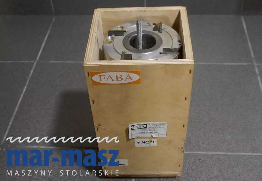 Głowica strugarska aluminiowa czteronożowa FABA 230×130/40