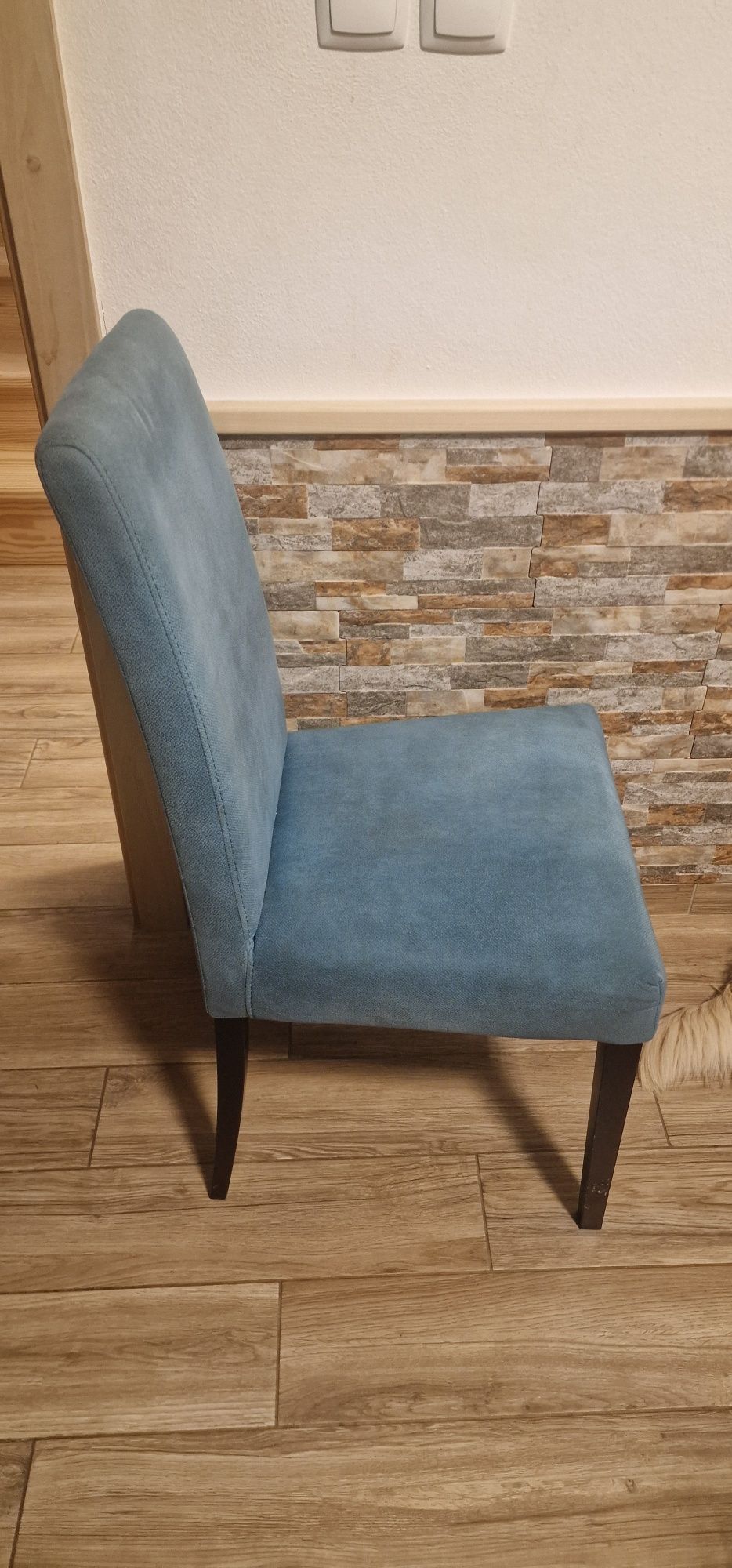 6 Cadeiras de Sala tecido cor turquesa
100€