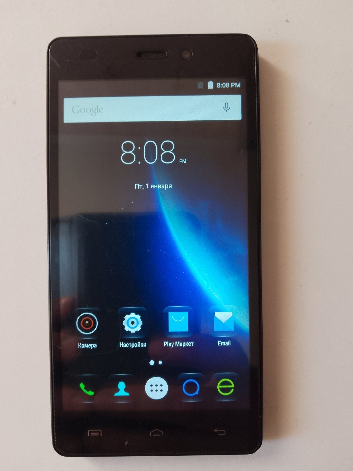 Doogee X5 с чехлом