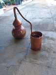Alambique 10l cobre