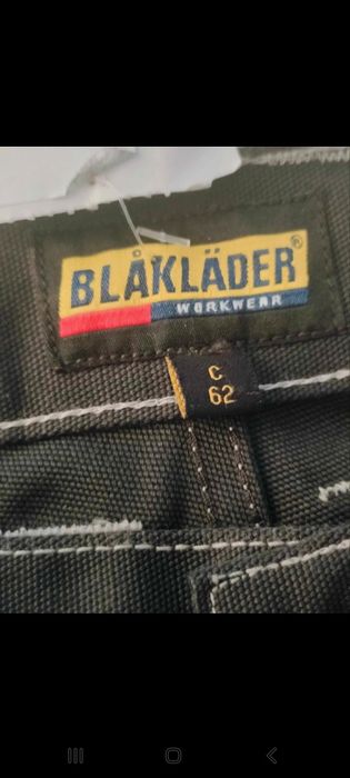 Nowe spodnie robocze Blaklader, Xl
