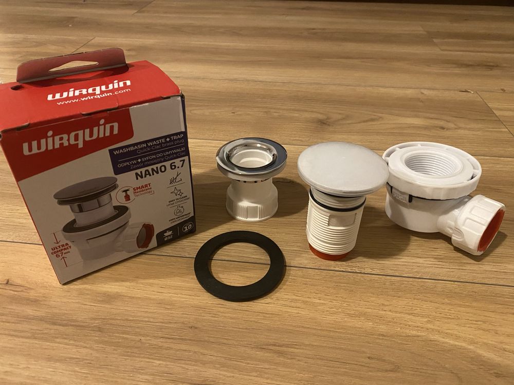 Syfon unywalkowy Wirquin Nano 6.7