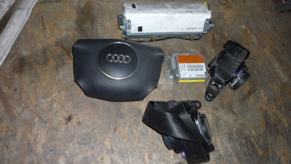 Poduszki air bag sensor pasy Audi a4 b6