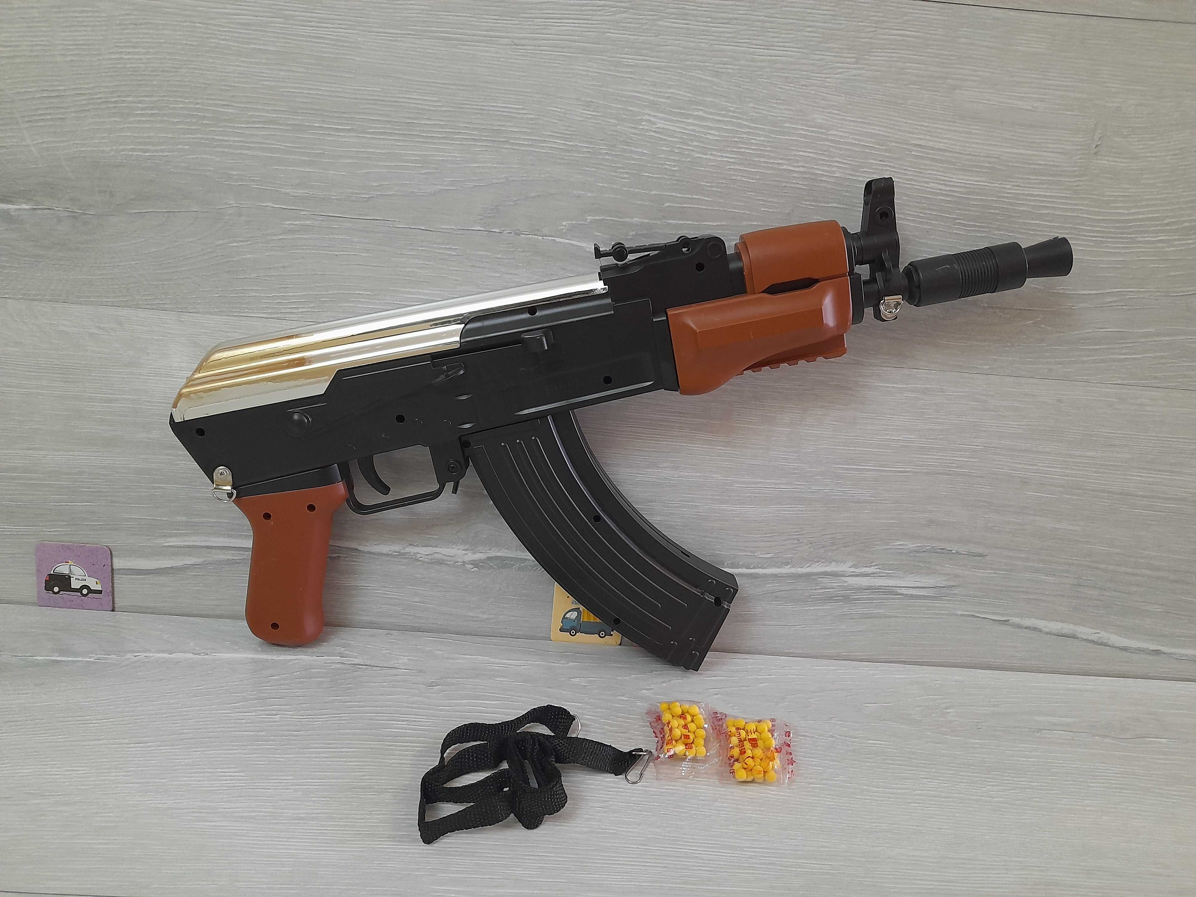 Автомат Калашник на пульках, Р998, 49см, с ремешком