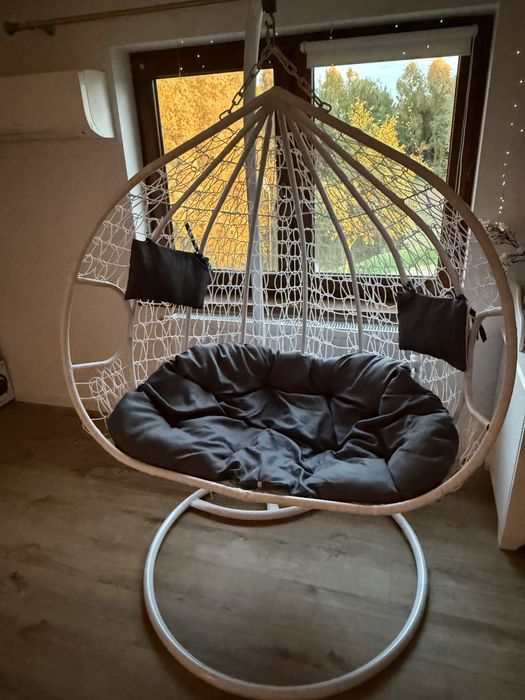 Sprzedam  Fotel wiszący, kokon, bujak XXL.