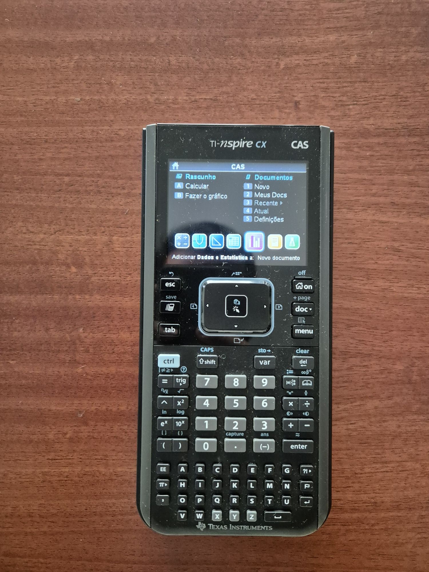 Calculadora TI NSPIRE CX CAS