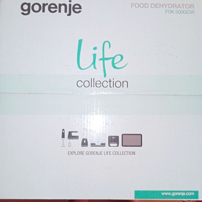 Сушарка для фруктів та овочів Gorenje FDK 500 GCW