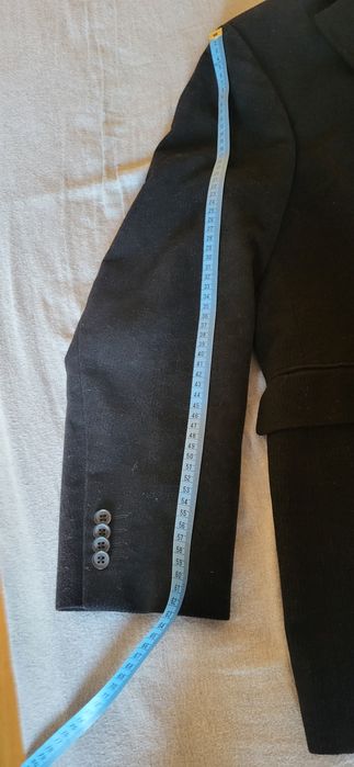 Czarna marynarka męska  L