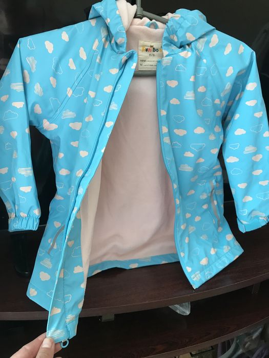 Дощовик куртка на флісі 110/116