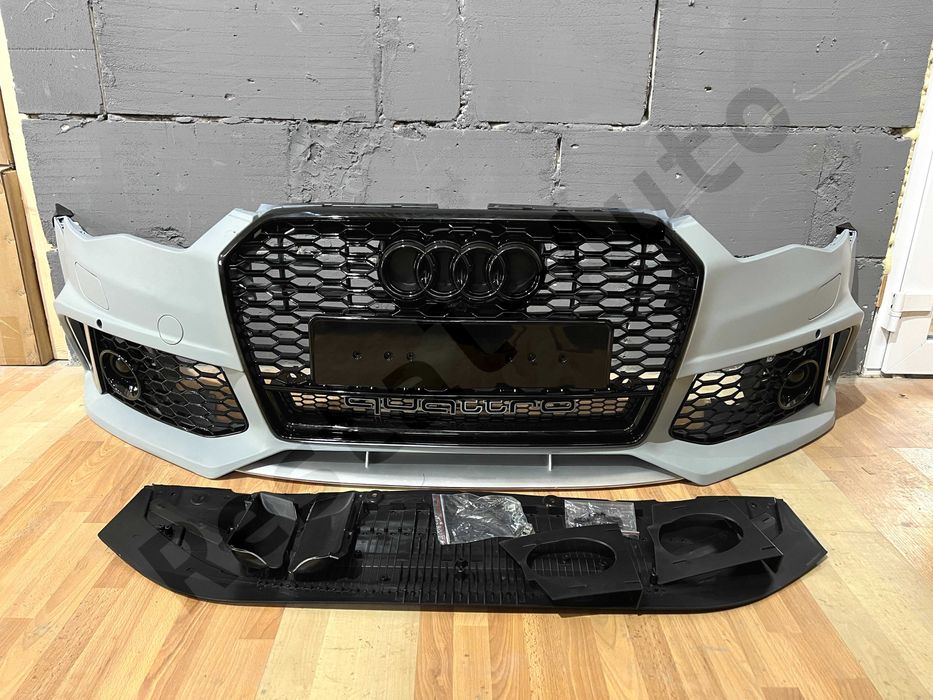 передний бампер ауди а6 с7 14-18 года стиль rs6 audi A6 C7 RS6