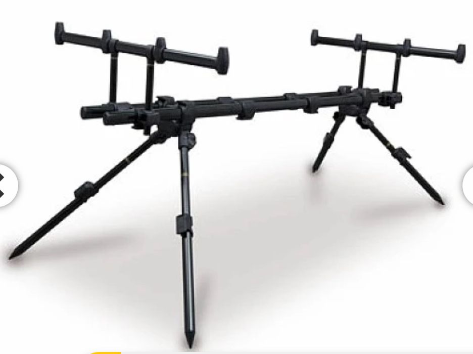 ROD POD FOX Ranger MK2 4 Rods jak NOWY