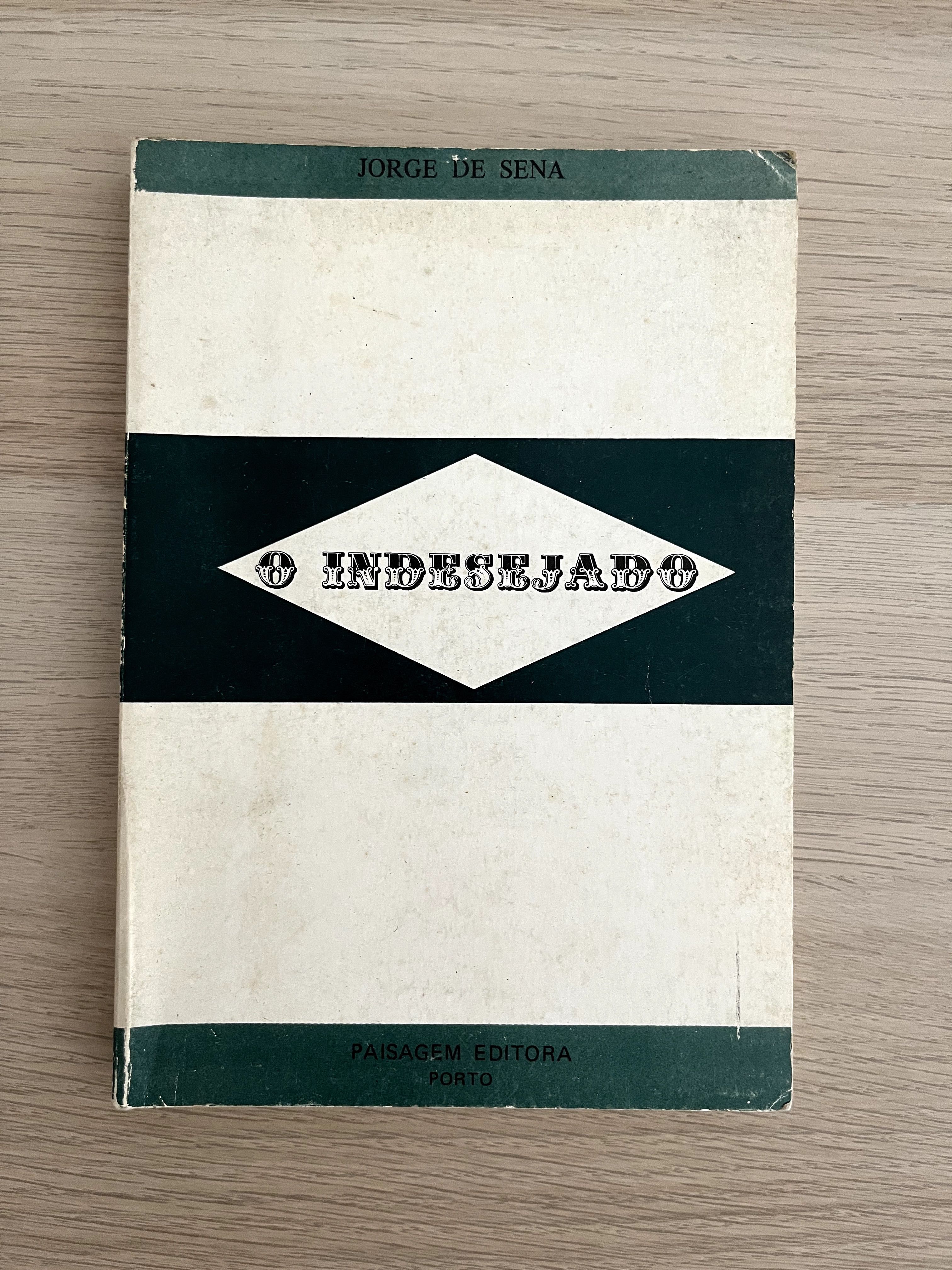 Livro O Indesejado de Jorge de Sena