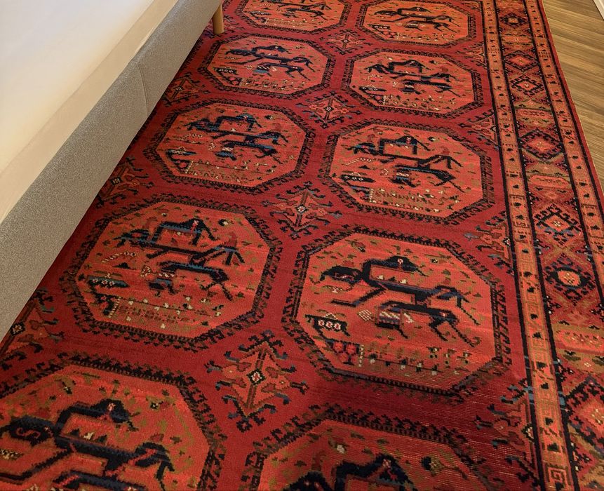 Perski wełniany dywan vintage
