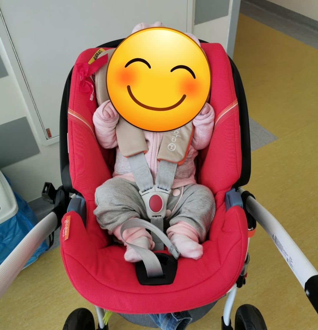 Fotelik samochodowy Cybex Aton 5 z bazą isofix