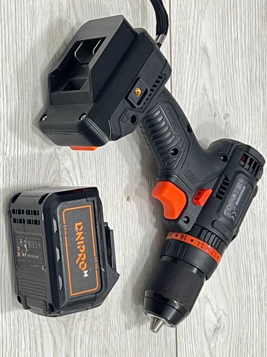 Адаптер перехідник з Dnipro m на акб Dnipro m CD-182 3д друк