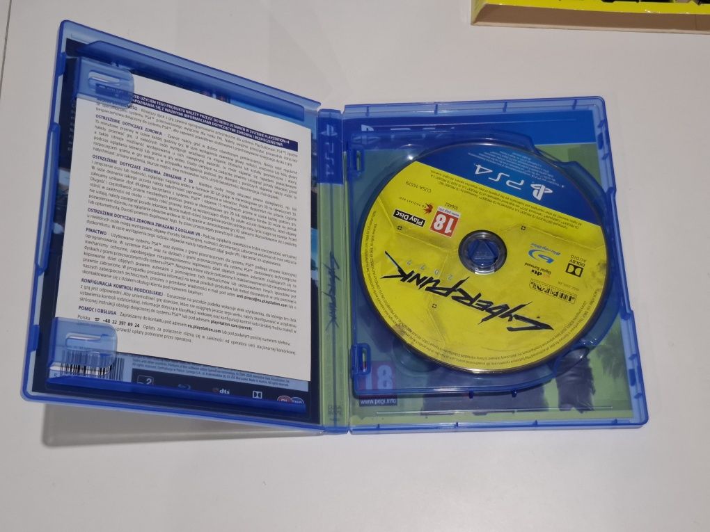 Cyberpunk 2077 ps4 ps5 PL+dodatki mapa itd.