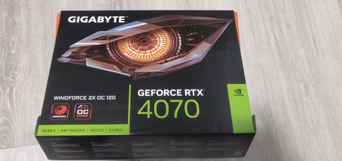 Відеокарта Gigabyte GeForce RTX 4070 WINDFORCE 2X OC 12228MB